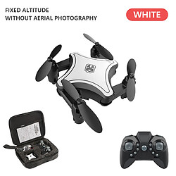 KY902 Mini Drone Sans appareil photo numérique HD Folding Drone Quadcopter Cadeau de Noël Jouet blanc