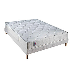 Mes Ensemble Matelas latex ep15cm 140x190cm + Sommier