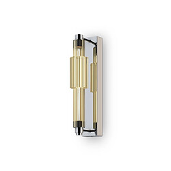 Avis MAYTONI Applique murale LED intégrée moderne chrome, abat-jour cognac, 3000K