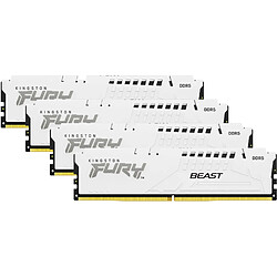 Kingston 64GB 6000 DDR5 DIMM Kit4 FURY Beast Wht