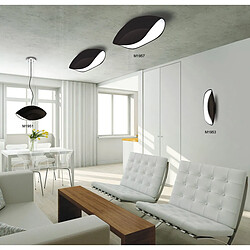 Avis Luminaire Center Applique murale Pasion 2 Ampoules E27, noir brillant/arylique blanc/chrome poli