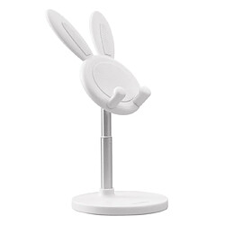 Universal Cute Bunny Bunny Porte-téléphone Portable Universel Réglable Porte-tablette pour Huaiwei iPad | Porte-téléphone Debout 