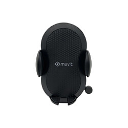 Muvit Support Voiture Universel Rotatif Grip avec Pince Extensible à 100mm Noir