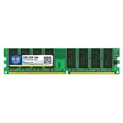 Wewoo Mémoire vive RAM DDR 266 MHz, 1 Go, module de à compatibilité totale pour PC bureau