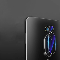 Wewoo Pour Xiaomi Redmi K20 9D transparent protecteur de lentille de caméra arrière film de verre trempé