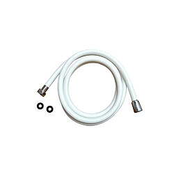 RIDDER Flexible de douche Barbados - 1,5 m - Blanc