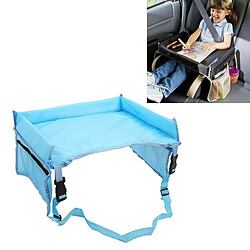 Wewoo Enfant Bébé Toddler Poussette Organisateur bleu Voyage Snack Jouet Voiture Siège D'activité Plateau 