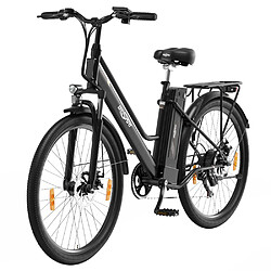 Vélo électrique de ville ONESPORT OT18-3 - Vitesse maximale de 25 km/h - Autonomie maximale de 100 km - Pneus de 26 pouces - Moteur de 250 W - Batterie 36 V 14,4 Ah - Noir