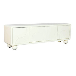 Meubles de télévision DKD Home Decor Blanc Bois MDF 160 x 37 x 50 cm 