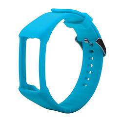 Wewoo Bracelet pour montre connectée Dragonne Sport en silicone POLAR A360 / A370 bleu