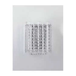 NOVA LUCE Applique ELEMENT Transparent Cristal LED G9 5 W