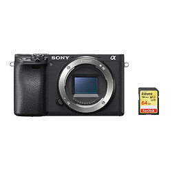 SONY A6400 Body Black + 64GB SD card