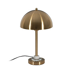 BigBuy Home Lampe de bureau Doré Fer 40 W 25 x 25 x 42 cm