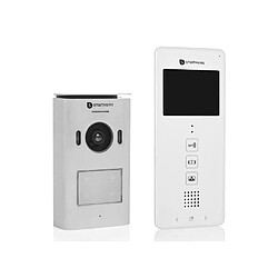 Smartwares Système d'interphone vidéo 1 appartement 20,5x8,6x2,1 cm