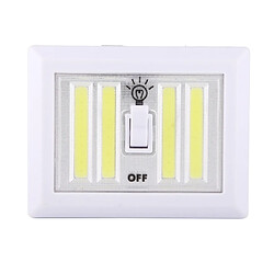 Wewoo Applique murale Luminaire Lumière blanche de de nuit de de mur de commutateur de l'ÉPI LED de mini