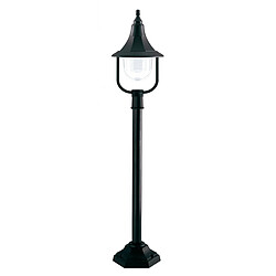 Elstead Lighting Lampadaire extérieur à 1 ampoule en polycarbonate noir IP44, E27 