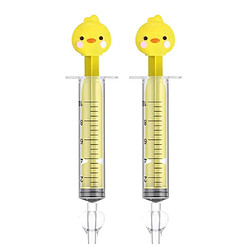 VOG Protect VP Santé Mouche Bébé Seringues Canard Sans Bisphénol A - 4 mois et plus Jaune 