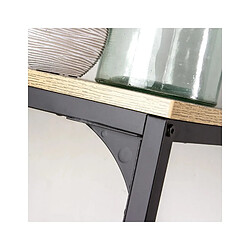 Acheter LOFT CONSOLE AVEC STRUCTURE EN METAL NOIR 120X39XH79CM+Urban Living