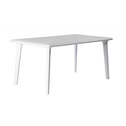 Table New Dessa 160x90 - RESOL - BlancPolypropylène 