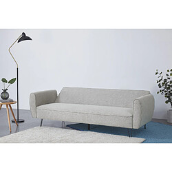 Acheter Concept Usine Canapé design convertible 3 places en tissu gris clair SOHO