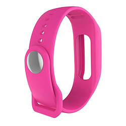 Avis Wewoo Bracelet pour montre connectée Dragonne Sport en silicone TomTom Touch Rose rouge