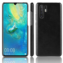 Etui en PU rude noir pour votre Huawei P30 Pro 