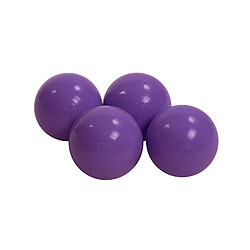 MeowBaby Jeu de Balles en Plastique, 50 Balles: Violet 