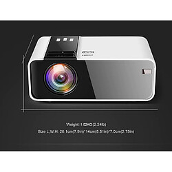 Universal Mini projecteur HD TD90 Native 1280 X 720p LED Android WiFi Projecteur Vidéo Home Cinema 3D Smart Movie Games Projector