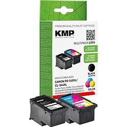 KMP Cartouche d'encre Pack C97V compatible CANON PG-545XL/CL-546CXL