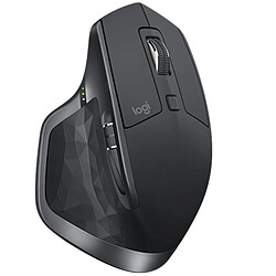 Universal Souris sans fil Souris de jeu sans fil Bluetooth Souris de bureau MX 2S pour ordinateurs portables (noir) 