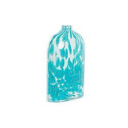 Vase DKD Home Decor Verre Bleu méditerranéen (12 x 7,5 x 21,5 cm)