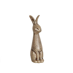 Figurine Décorative Romimex Beige Céramique Lapin 14 x 48 x 18 cm 