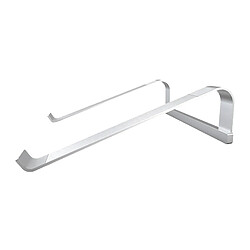 Support De Support Pour Ordinateur Portable En Aluminium 6 à 10 Pouces De Largeur Réglable Argent