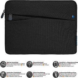 Avis Pedea``Fashion`` Housse de protection pour ordinateur portable 10,1 pouces Noir/bleu.