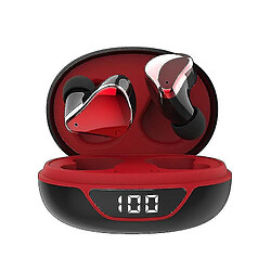 Universal Véritable bouchon d'oreille Bluetooth sans fil (intra-auriculaire), étanche IPX7, casque stéréo Hifi, 200 heures de rechange 