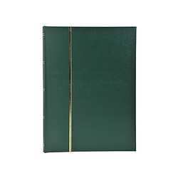 Ac-Deco Album de timbres en simili-cuir 48 pages - 22,5 x 30,5 cm - Vert