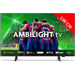 Philips TV LED 4K 139 cm 55PUS8349 - Ambilight 3 côtés