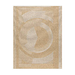 Avril Paris Tapis extérieur - 160x230cm - naturel - 100% polypropylène résistant aux UV - 1400 gr/m2 - OXANA