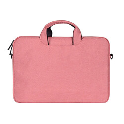 Wewoo Sacoche ST01S Oxford étanche en tissu Caché Bandoulière Portable Sac à main à une épaule pour ordinateurs portables 14,1 pouces Rose