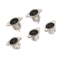 DIN Mini Pin Femelle Prise Audio Connecteur Socket pour Clavier / Souris DIY 7 Broches pas cher