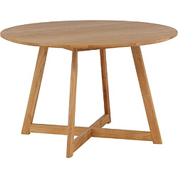 Venture Home Table repas ronde à volets ?120 cm Yadikon. Table repas ronde à volets ?120 cm Yadikon