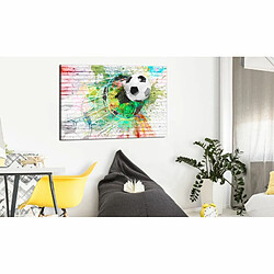 Paris Prix Tableau Imprimé Colourful Sport Football 60 x 90 cm