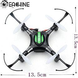 Universal H8 mini hélicoptère RC sans tête mode 2.4G 4 canaux 6 axes quadricoptère RTF RC inutilisable pour cadeau principal cadeau micro drone | hélicoptère RC(Le noir)