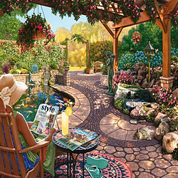 Puzzle Large format: Beautiful yard 750 elements