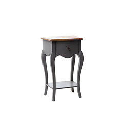 Amadeus Table de chevet Loberon gris