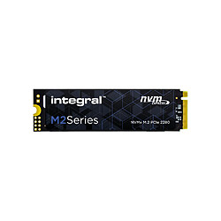 Integral 500GB SSD M.2 2280 NVME 1.4 PCIe Gen3x4 R-3450MB/s W-2400MB/s TLC TBW 256 M2