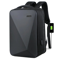 Yonis Sac À Dos Ordinateur Anti-Vol USB 16 Pouces Sac À Dos Ordinateur Grande Capacité Verrouillage Antivol USB Étanche Noir Noir YONIS