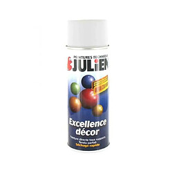 Peinture aérosol Julien blanc neige satiné 400ml