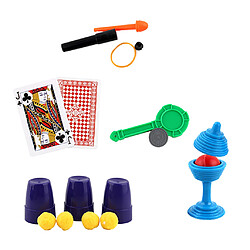 astuces magiques étonnantes ensemble jouets accessoires kits magicien jouets fournitures tours de magie