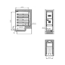 Acheter Cave à Vin 20 Bouteilles Zone Unique - 50 L - Combisteel